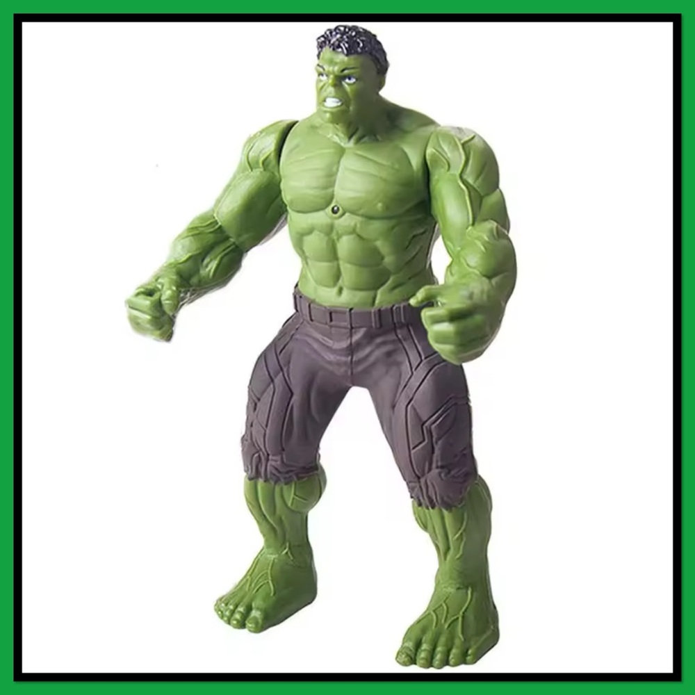 Green Superhero HULK Action Figure Toy - Kids Toys
